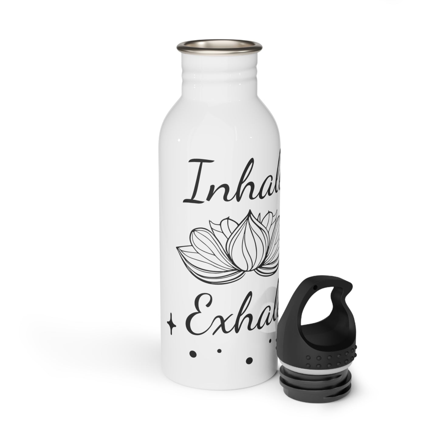 Inhale Exhale - Stainless Steel Water Bottle 20oz