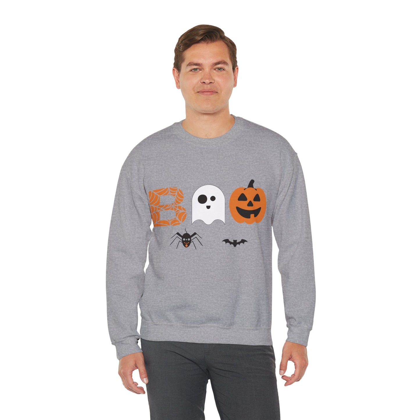 Exclusive Halloween BOO - Sweatshirt - Fun colors 🧡🩶🩷