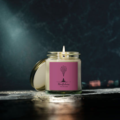 Mindfulness - Natural & Non Toxic 🌱 - Scented Candle Coconut Apricot Wax