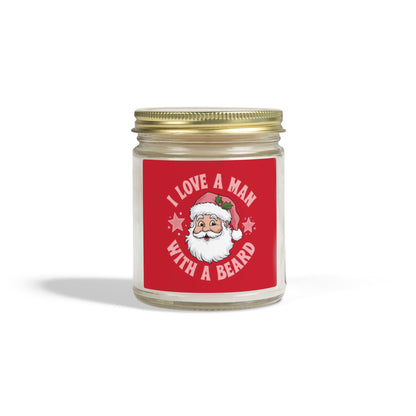 I love a man with a beard Santa - Scented Candle Christmas Collection ✨🎅🎄