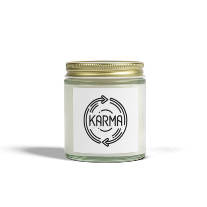 KARMA - Natural & Non Toxic 🌱 - Scented Candle Coconut Apricot Wax