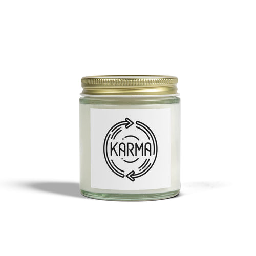 KARMA - Natural & Non Toxic 🌱 - Scented Candle Coconut Apricot Wax