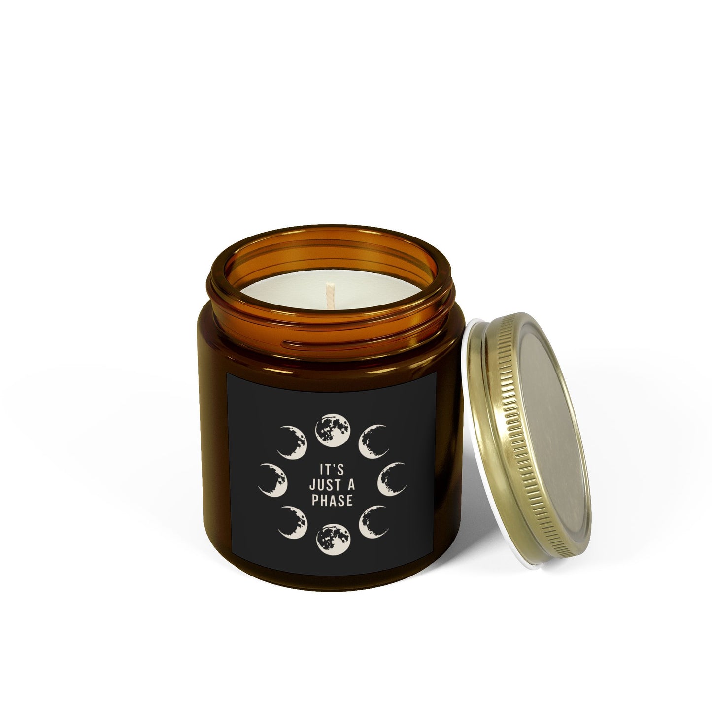 It's just a phase - Natural & Non Toxic 🌱 - Scented Candle Coconut Apricot Wax