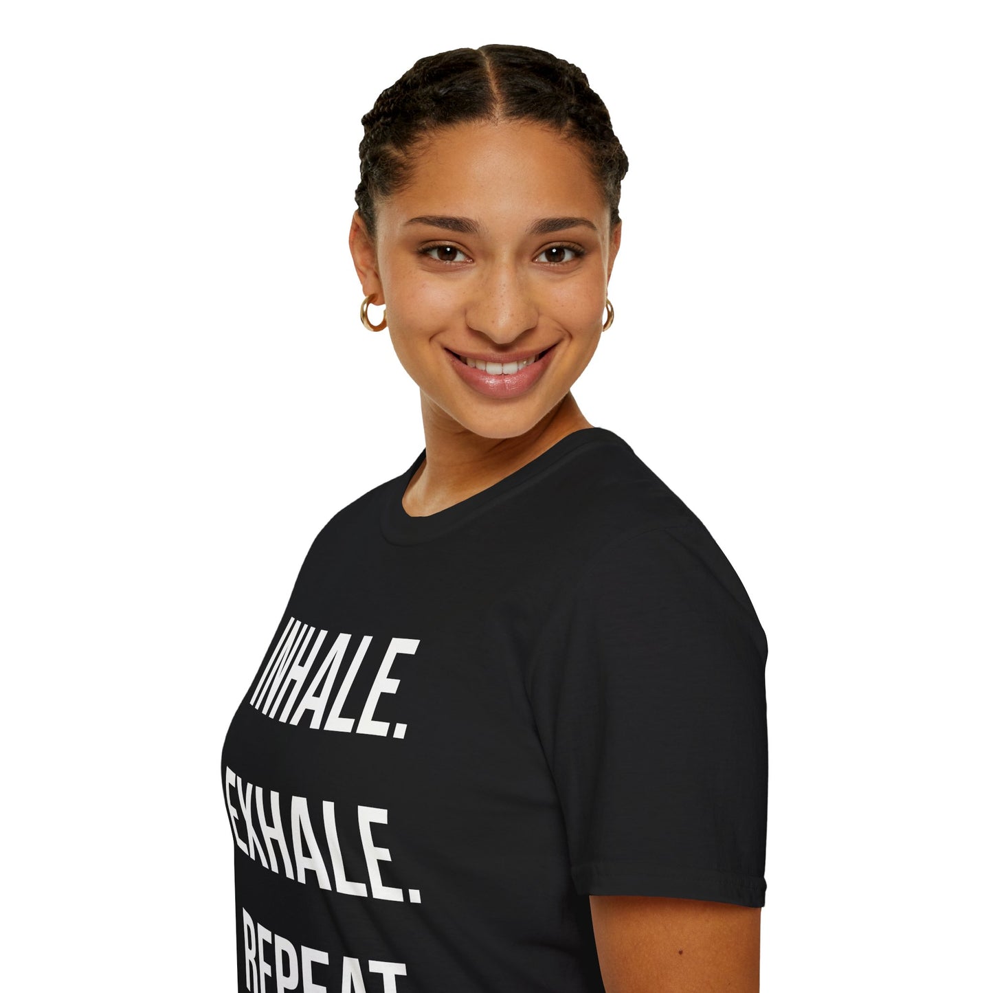 INHALE. EXHALE. REPEAT. - T-Shirt