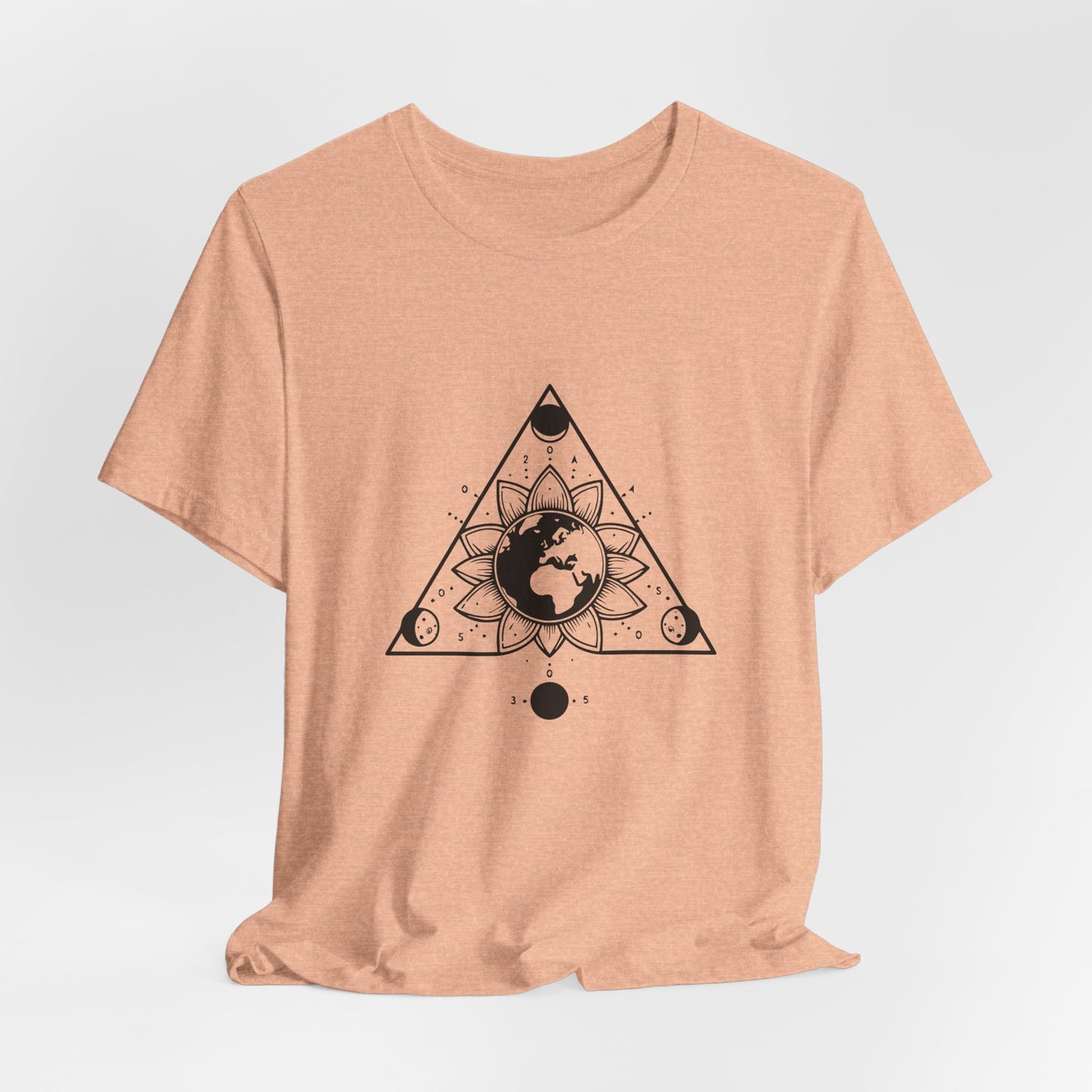 Sunflower Moon Triangle - T-Shirt