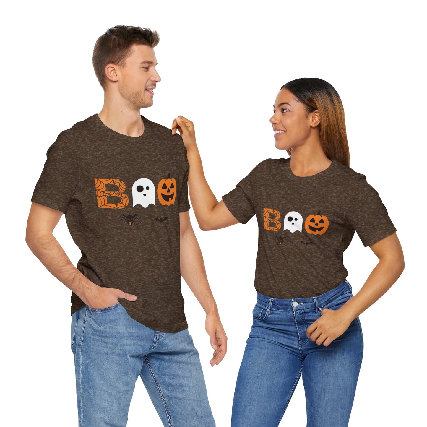 Exclusive Halloween BOO - T-Shirt - Fun colors 🧡🩶🩷