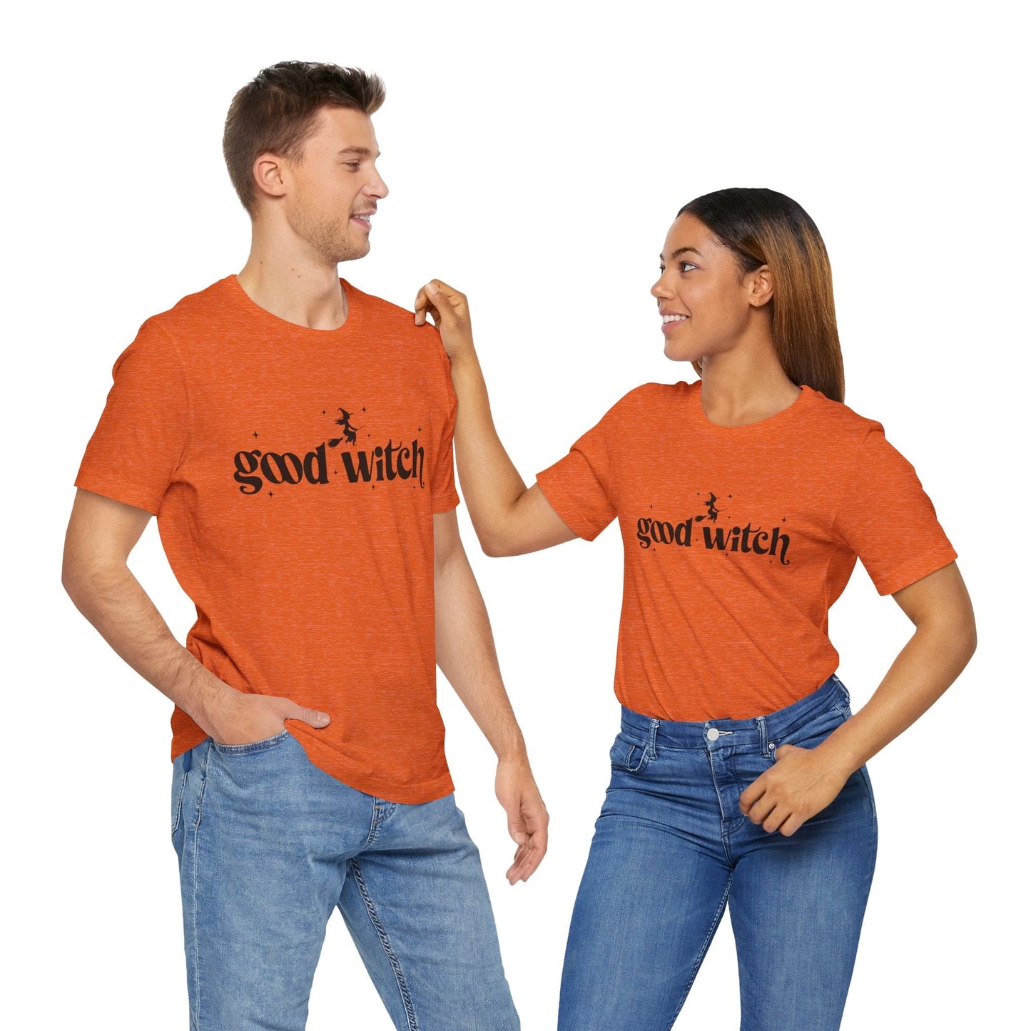 Exclusive Halloween Good Witch - T-Shirt - Fun colors 🧡🩶🩷