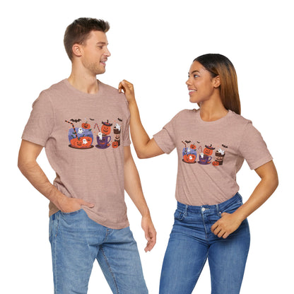 Exclusive Halloween Pumpkin Party - T-Shirt - Fun colors 🧡🩶🩷