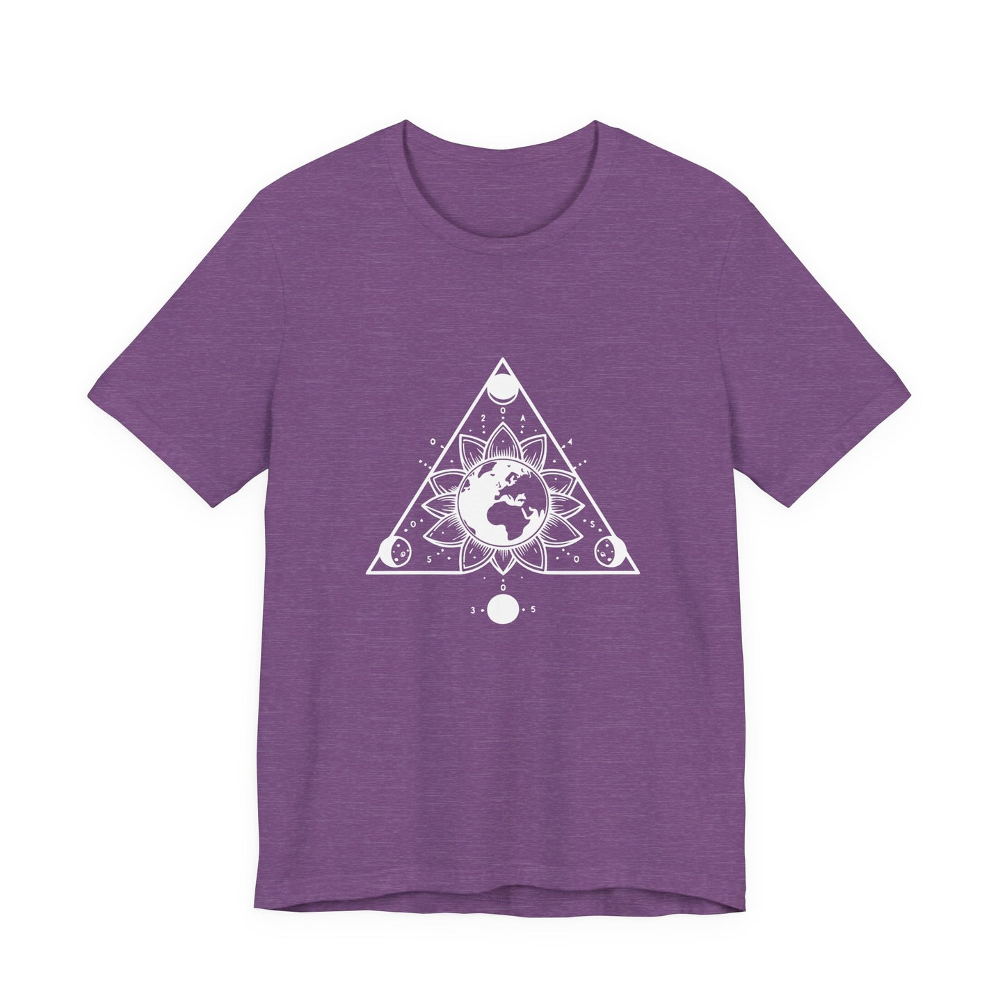 Sunflower Moon Triangle - T-Shirt
