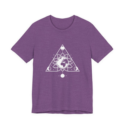 Sunflower Moon Triangle - T-Shirt