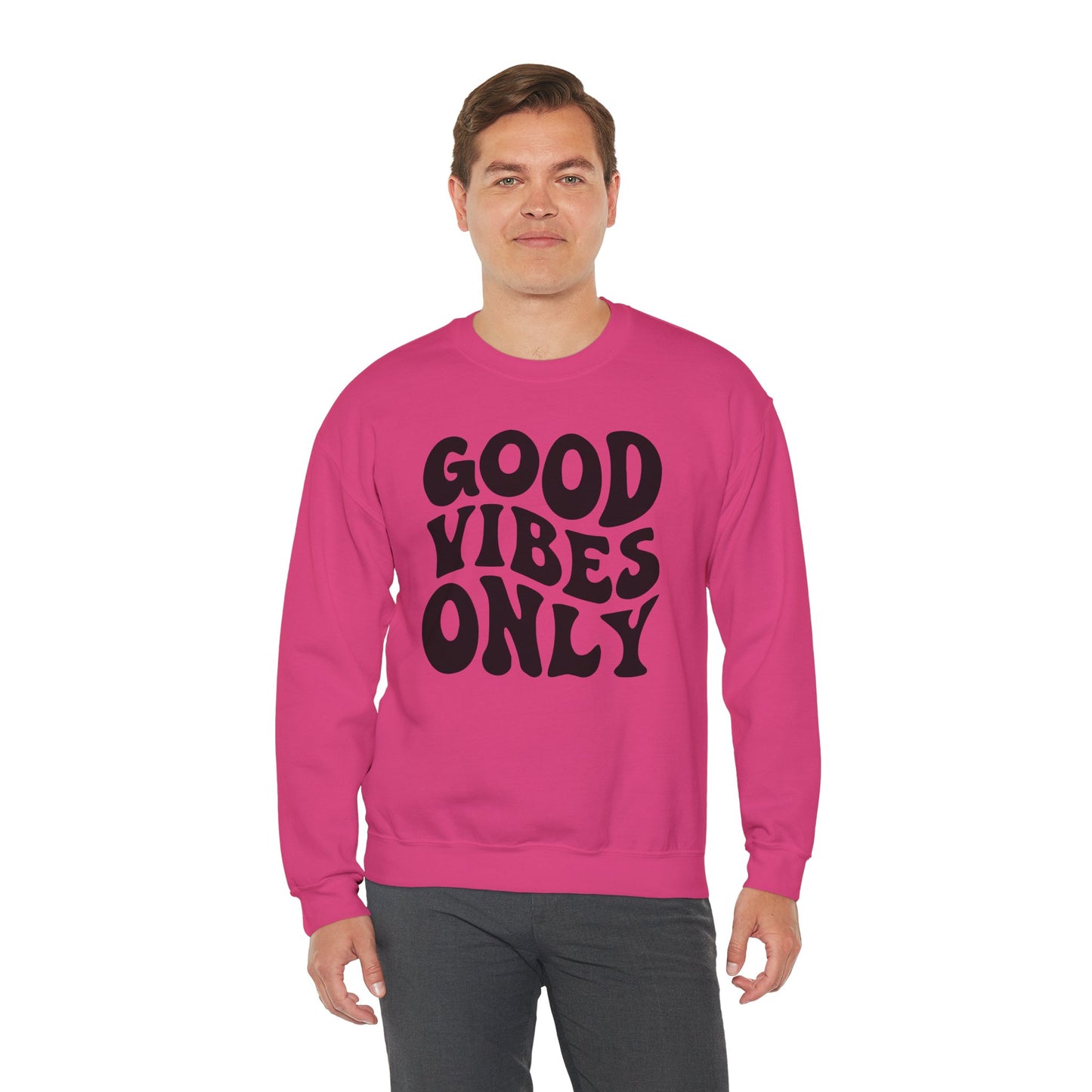 Good Vibes Only - Crewneck Sweatshirt