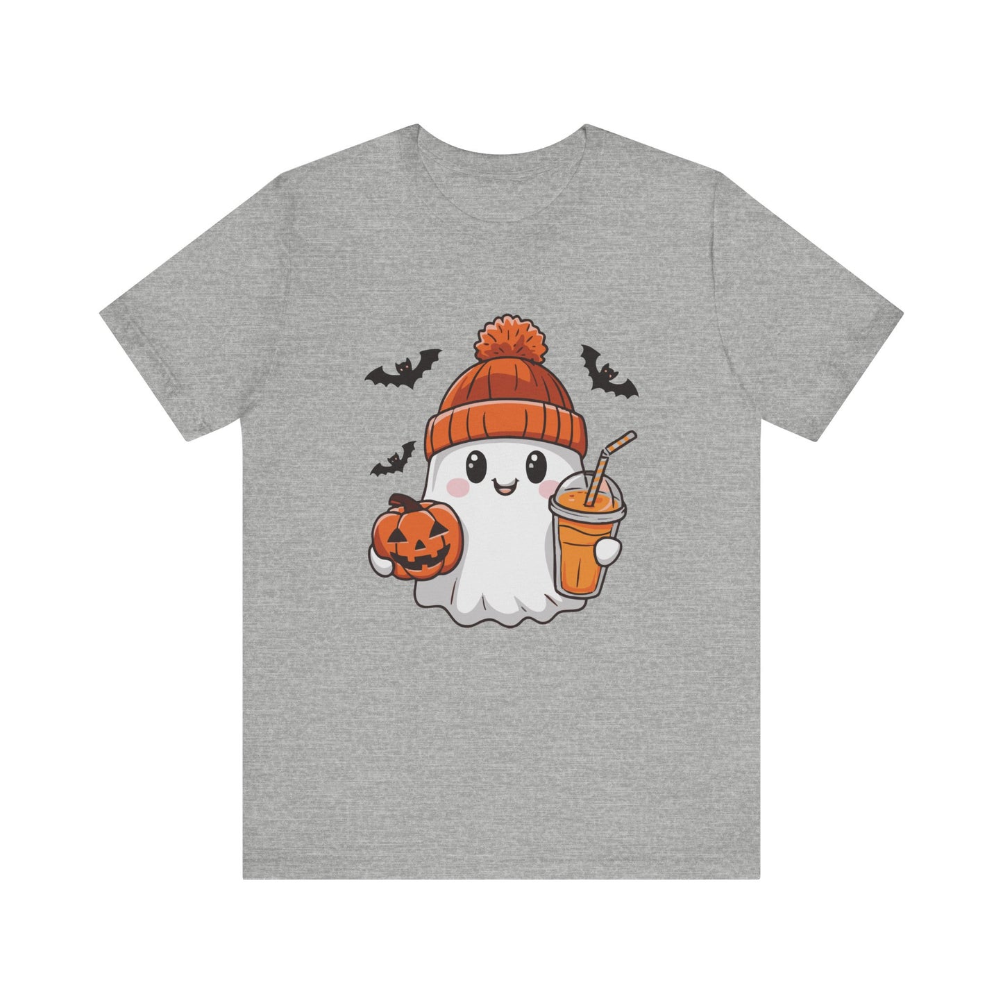 Exclusive Halloween Cute Pumpkin Spice Ghost - Sweatshirt - Fun colors 🧡🩶🩷