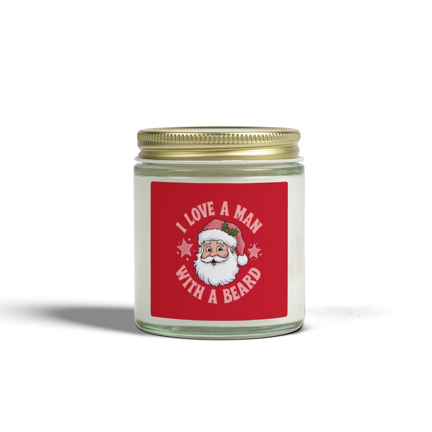 I love a man with a beard Santa - Scented Candle Christmas Collection ✨🎅🎄