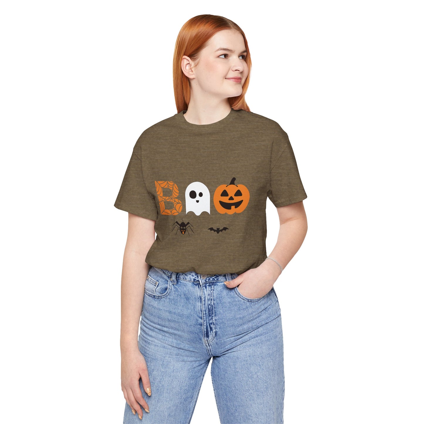 Exclusive Halloween BOO - T-Shirt - Fun colors 🧡🩶🩷