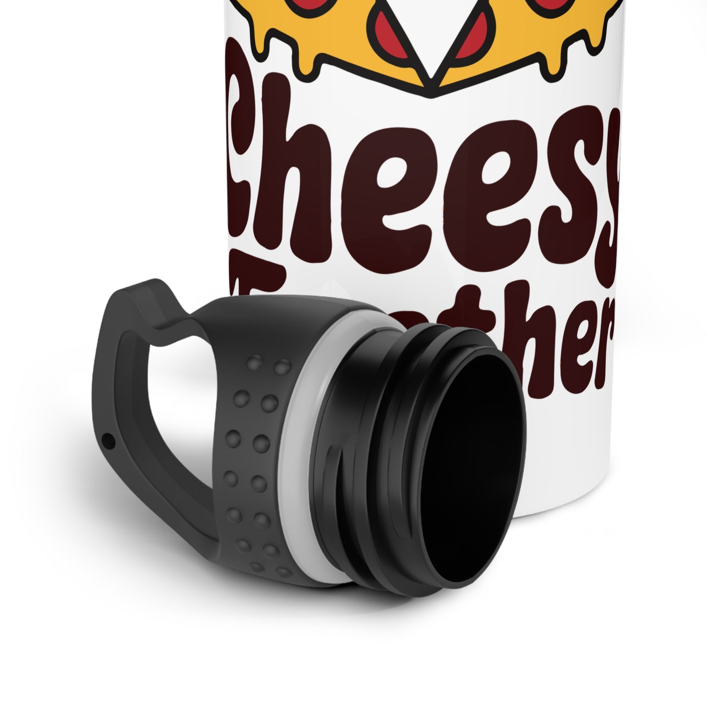 Let's Be Cheesy Together - Valentine's Day - Stainless Steel Water Bottle 20oz