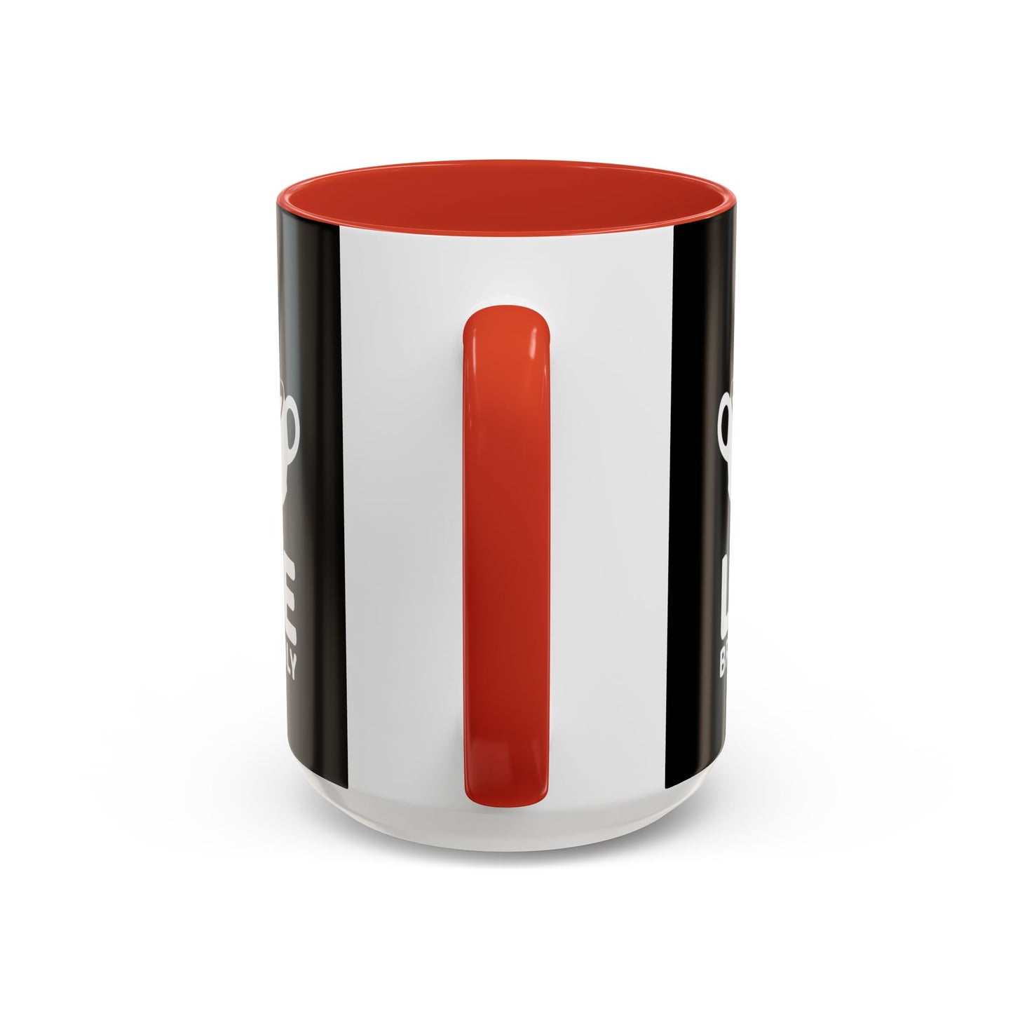 LOVE Brewed Daily - Accent Coffee Mug (11, 15 oz) - Double sided design - Special & Limited Edition