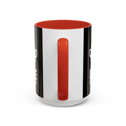 LOVE Brewed Daily - Accent Coffee Mug (11, 15 oz) - Double sided design - Special & Limited Edition
