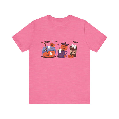 Exclusive Halloween Pumpkin Party - T-Shirt - Fun colors 🧡🩶🩷