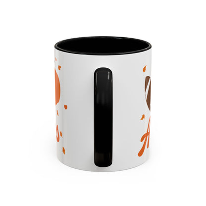 Autumn Vibes 🧡 - Accent Coffee Mug (11, 15 oz) - Wrap around design
