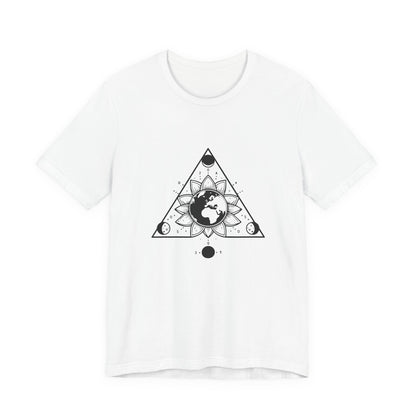 Sunflower Moon Triangle - T-Shirt