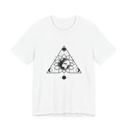 Sunflower Moon Triangle - T-Shirt