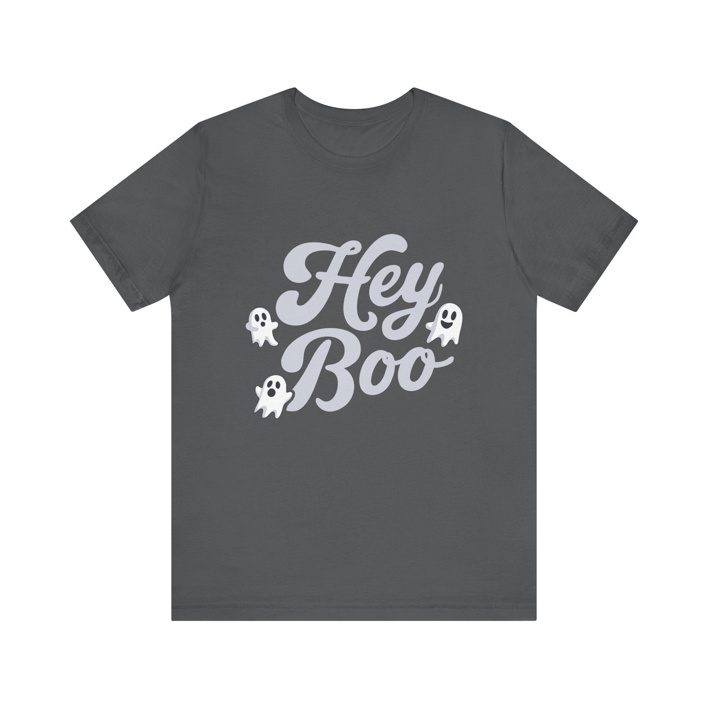 Exclusive Halloween Hey Boo - T-Shirt - Fun colors 🧡🩶🩷