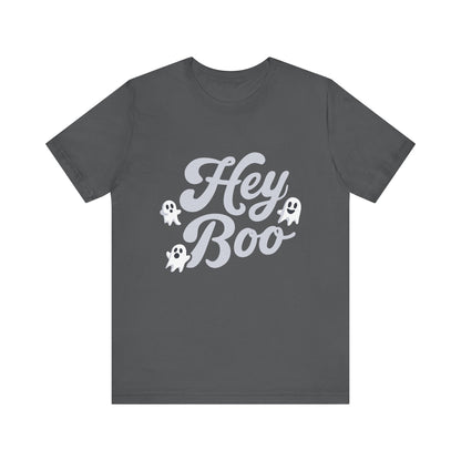 Exclusive Halloween Hey Boo - T-Shirt - Fun colors 🧡🩶🩷