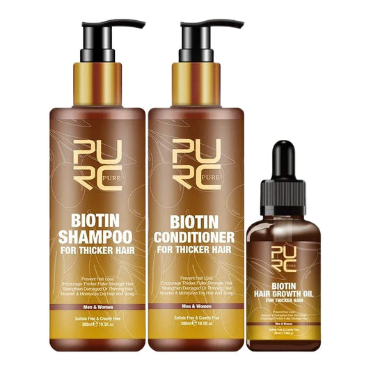 PURC Biotin Hair Growth Bundle