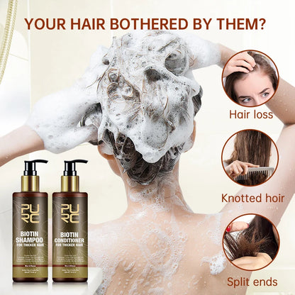 PURC Biotin Hair Growth Bundle