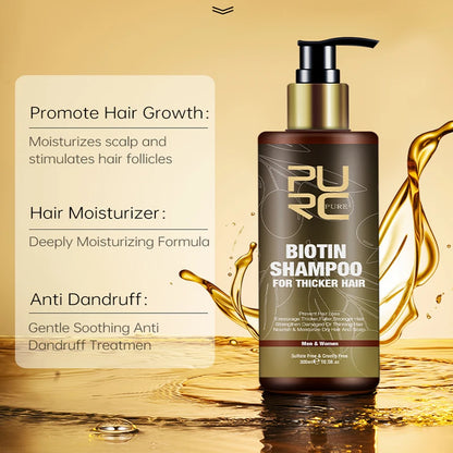 PURC Biotin Hair Growth Bundle