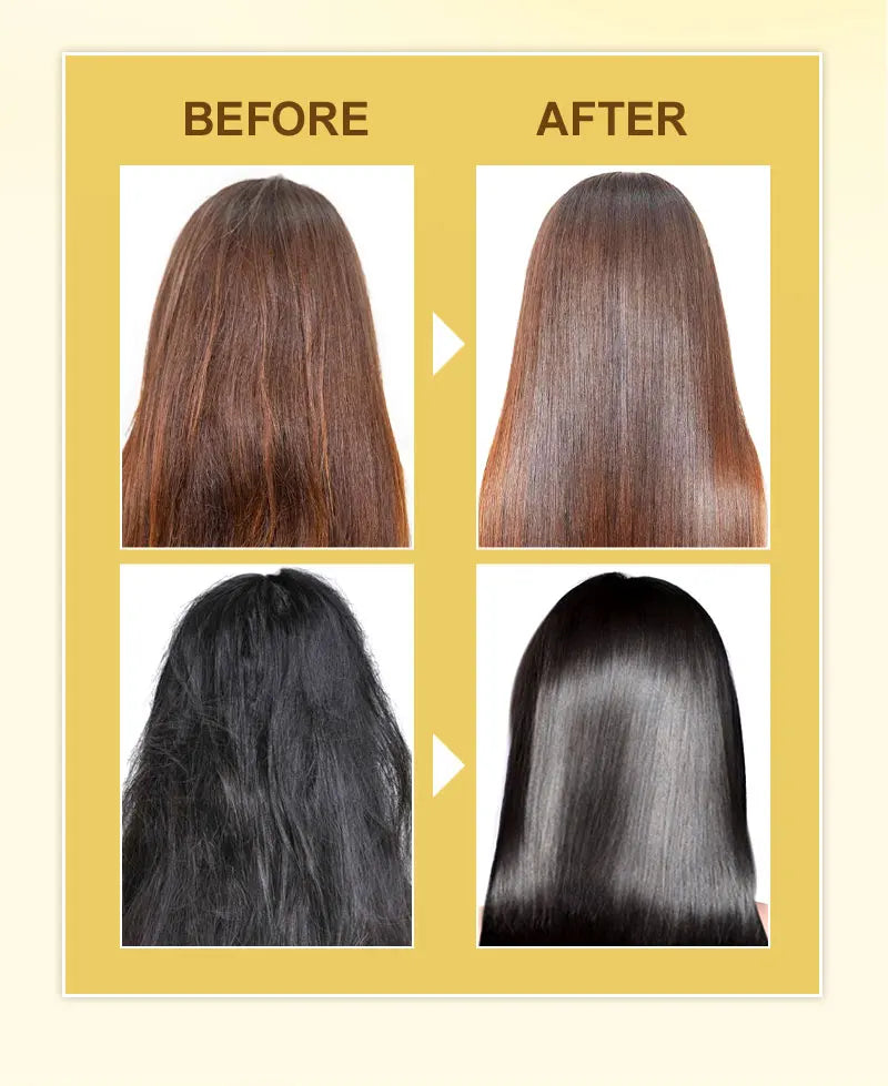 PURC Argan Oil Hair Mask Smoothing Nourishing Repair Damaged Frizz Conditioning Collagen Hair Treatment Hair Care