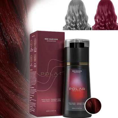 High-end 200ml Hair Dye Shampoo Quick Coloring Hair Dye Long Lasting Nourish Hair Dye Coloring Shampoo for Men Women Hair Care