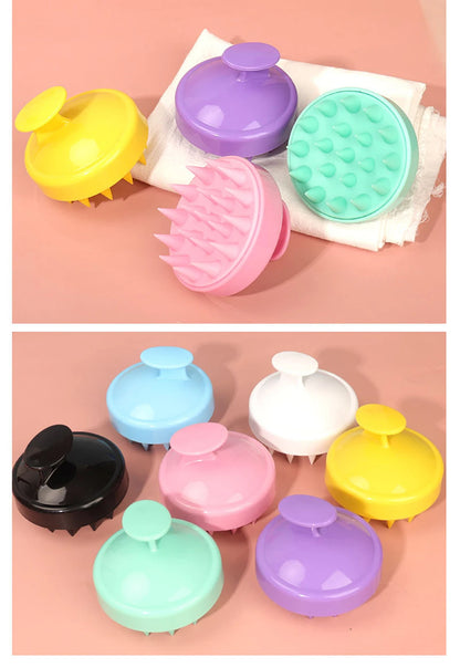 Silicone Head Scalp Massage Comb Hair Washing Brush Soft Scalp Massager for Hair Growth Shampoo Brush Shower Comb Hair Care