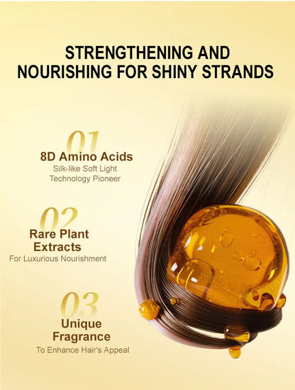 PURC Argan Oil Hair Mask Smoothing Nourishing Repair Damaged Frizz Conditioning Collagen Hair Treatment Hair Care