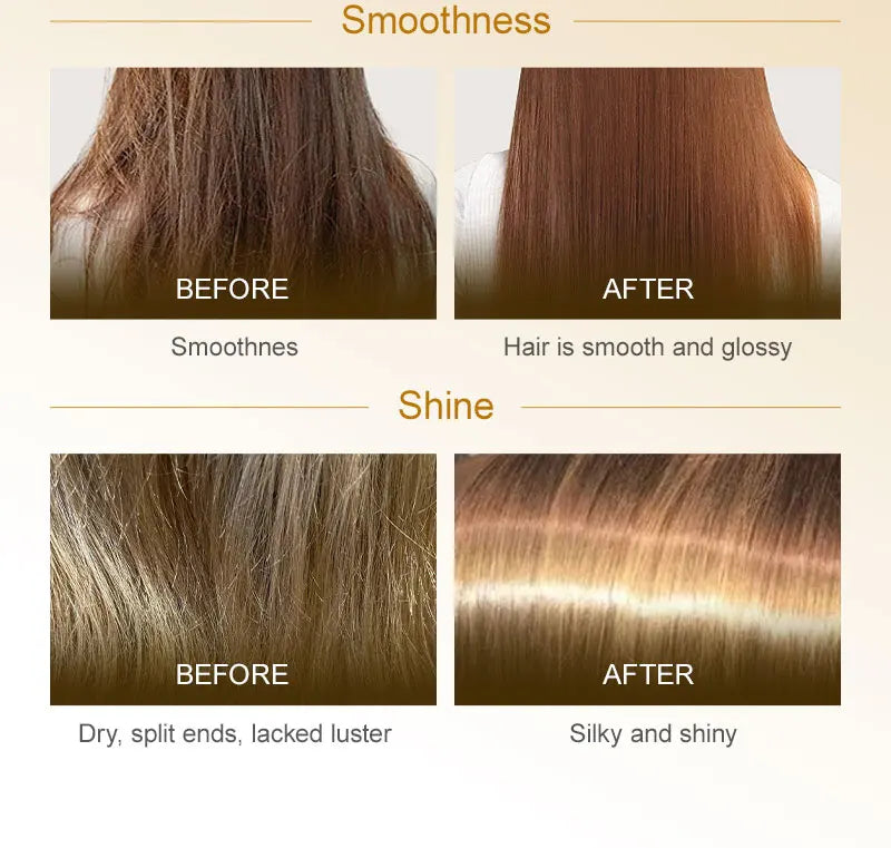 PURC Smoothing Hair Serum & Biotin Hair Mask Set