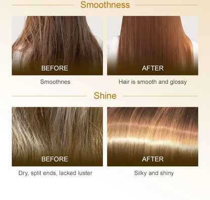 PURC Smoothing Hair Serum & Biotin Hair Mask Set